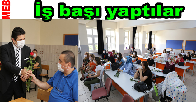 ÖĞRETMENLER AYLAR SONRA OKULLARDA