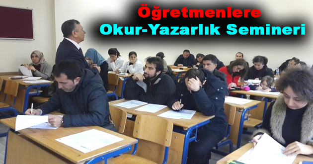 Öğretmenlere Okur-Yazarlık Semineri