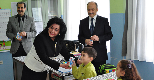 OKUL SÜTÜ KAMPANYASI BAŞLADI
