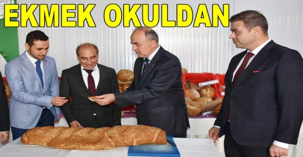 OKULDA EKMEK FIRINI KURULDU