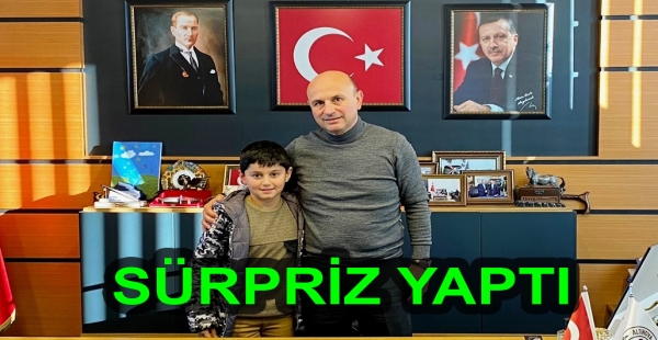 OKULDAN ÇIKTI BAŞKAN ORAL’A GİTTİ