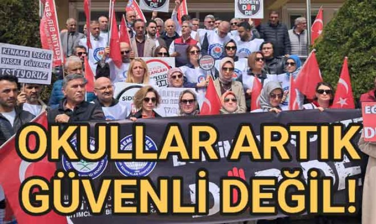 OKULLAR ARTIK GÜVENLİ DEĞİL!!!