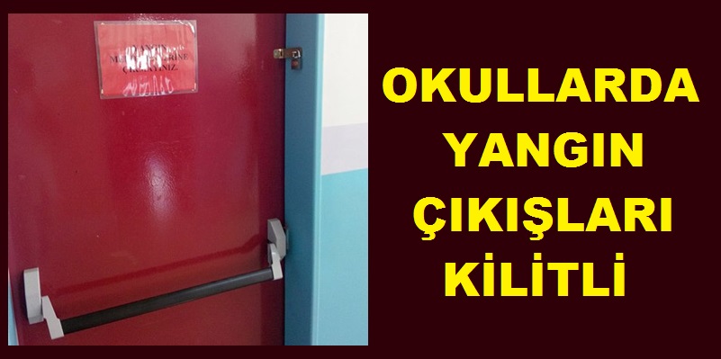 OKULLARDA GELİYORUM DİYEN TEHLİKE