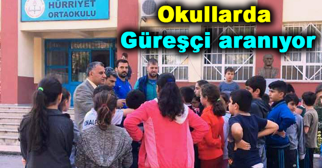 Okullarda Güreşçi aranıyor