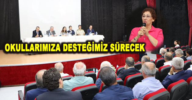 OKULLARIMIZA DESTEĞİMİZ SÜRECEK