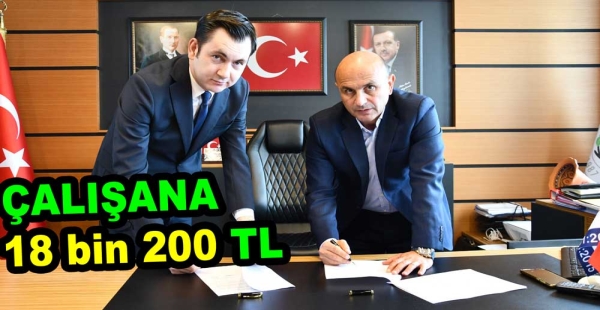 ON SEKİZ BİN TL PROMOSYON VERİLDİ