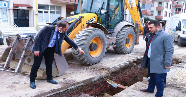 Onbin  metre alt yapı yaptık