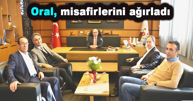 Oral, misafirlerini ağırladı