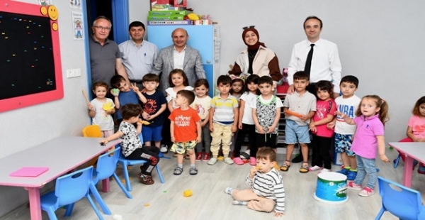 ORAL’DAN ANAOKULUNA ZİYARET