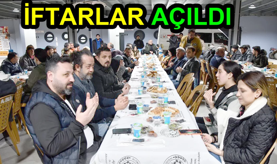 Oruçlar birlikte açılıyor