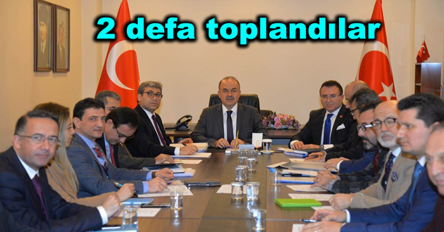 Osb 2 defa toplandı