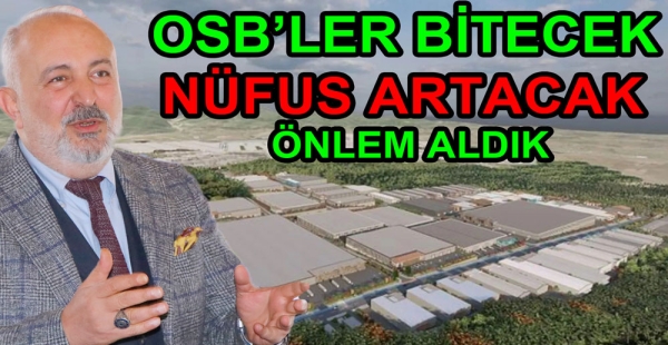 OSB’LER ÇİFTLİKKÖY NÜFUSUNU UÇURACAK