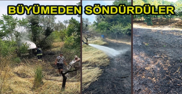 OT YANGINI SÖNDÜRÜLDÜ