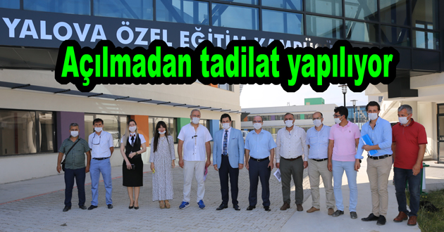 Özel Eğitim kampüsünü inceledi