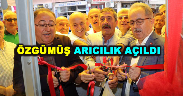 ÖZGÜMÜŞ ARICILIK AÇILDI