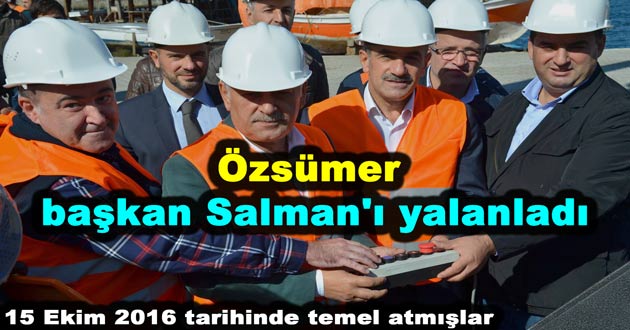 Özsümer, başkan Salman'ı yalanladı
