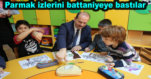 Parmak izlerini battaniyeye bastılar