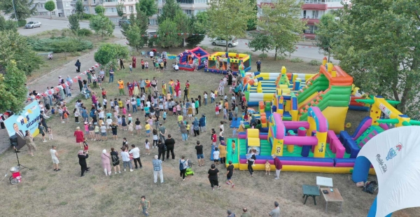 PAŞAKENTLİ ÇOCUKLAR EĞLENDİ