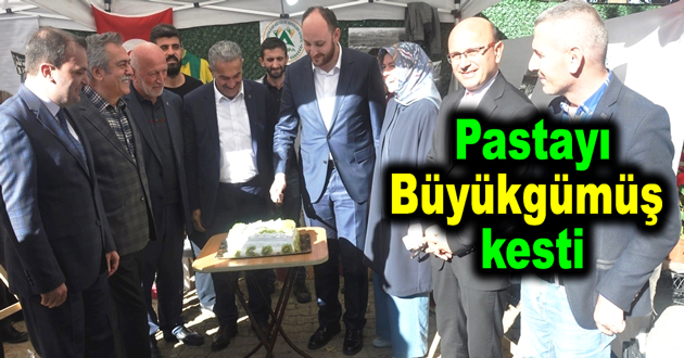 Pastayı Büyükgümüş kesti