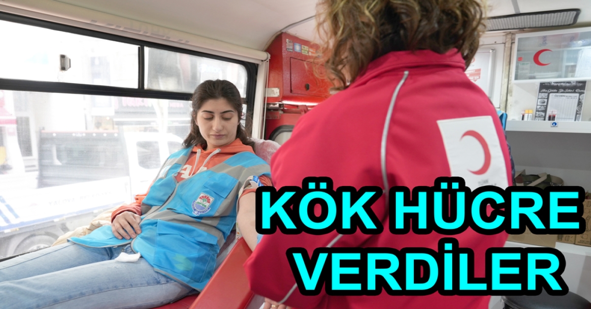PERSONEL KÖK HÜCRE BAĞIŞLADI