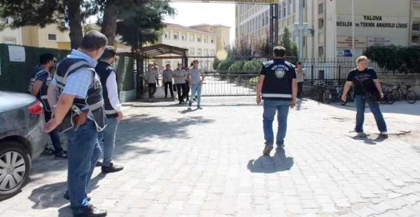 POLİS OKULLARDA ÖNLEM ALMAYA BAŞLADI