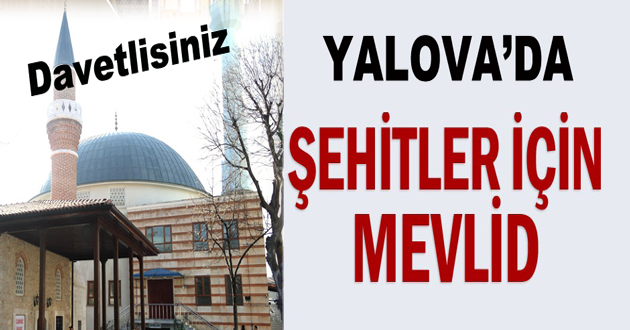 POLİSLER ŞEHİTLER İÇİN MEVLİT OKUTACAK