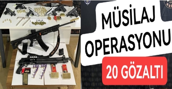 POLİSTEN YALOVA 'DA MUSİLAJ OPERASYONU