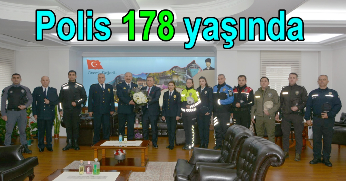 POLİSTEN YALOVA VALİLİĞİNE ZİYARET