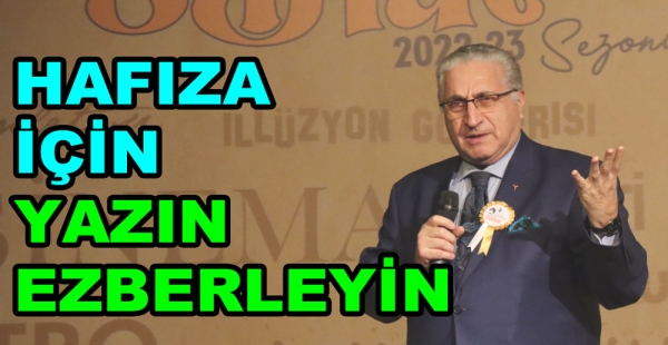 PROF AYDIN BEYNİN SINIRLARINI ANLATTI