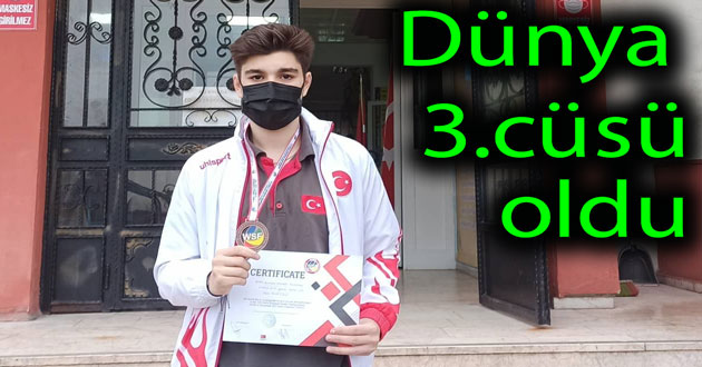 Rahman Karatede Dünya 3.cüsü oldu