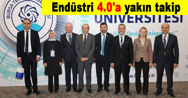 Rektör Alkan'dan Endüstri 4.0'a yakın takip