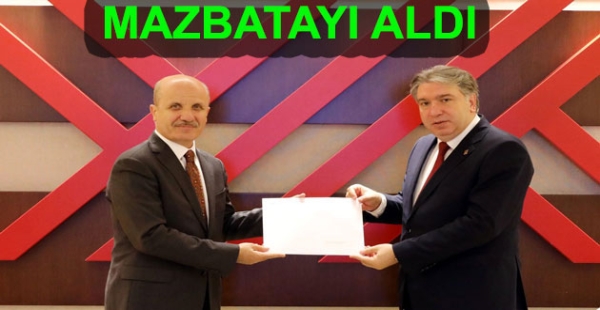 REKTÖR BAHÇEKAPILI MAZBATASINI ALDI