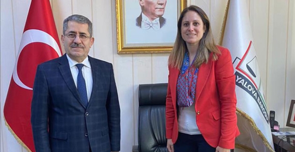 Rektör Cebeci den Baroya ziyaret