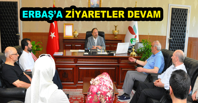 REKTÖR ERBAŞ'A TEBRİKLER DEVAM EDİYOR