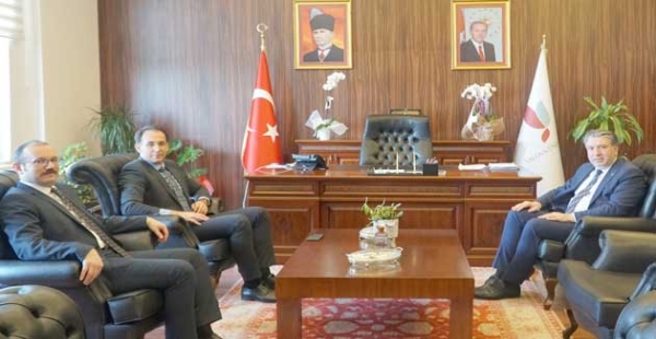 REKTÖRÜN MİSAFİRİ BAŞSAVCI OLDU