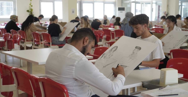 RESSAM ADAYLARI SINAVA GİRDİ