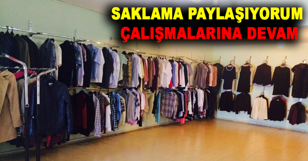 SAKLAMA PAYLAŞIYORUM ÇALIŞMALARINA DEVAM