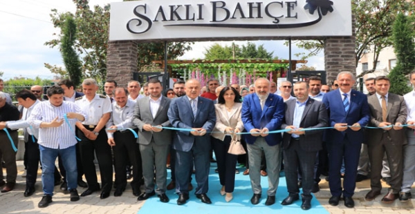 SAKLI BAHÇE AÇILDI