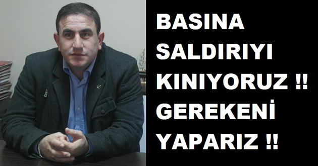 SALDIRIYA BÜYÜK BİRLİK PARTİSİNDEN SERT TEPKİ