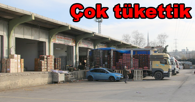 Salgında tüketim arttı
