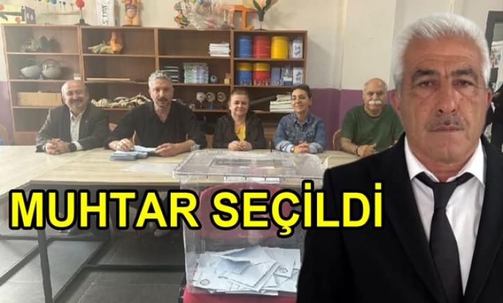 SAMANLI KÖYÜ MUHTARINI SEÇTİ