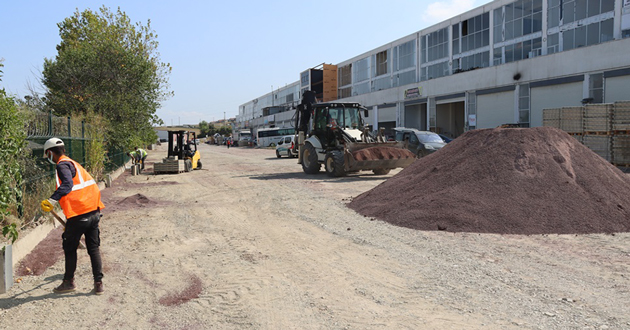 ​Sanayi yolu yapılıyor