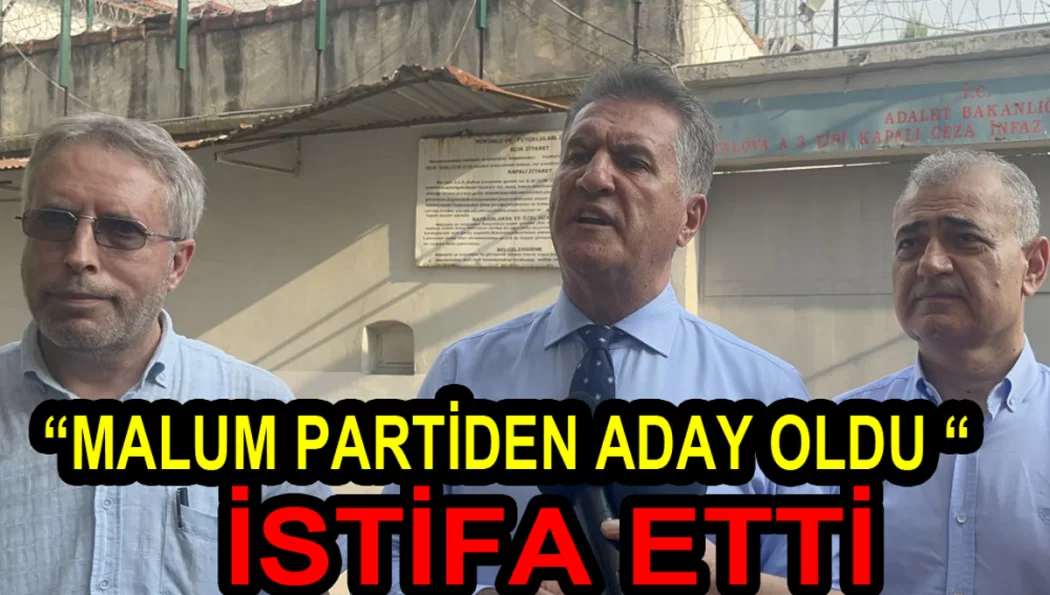 SARIGÜL’E KIZDİ İL BAŞKANI İSTİFA ETTİ