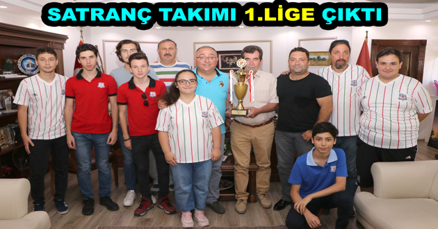 SATRANÇ TAKIMI 1.LİGE ÇIKTI