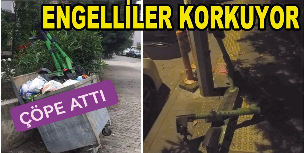 SCOOTER 'LAR TEHLİKE SAÇIYOR