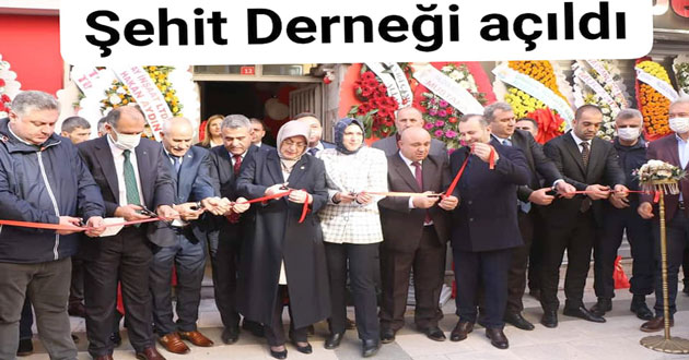 ŞEHİT AİLELERİ DERNEĞİ AÇILDI