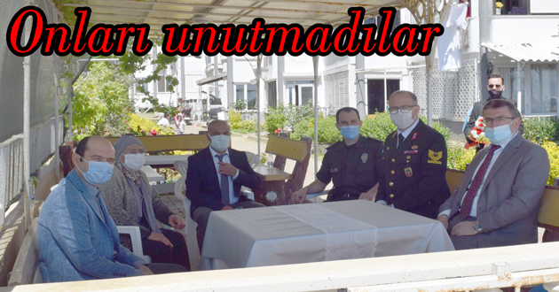 Şehit ailelerini unutmadılar
