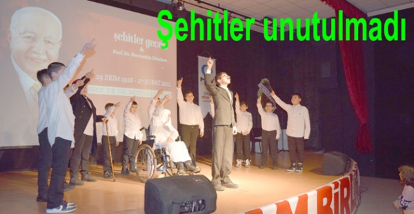 Şehitler Gecesi Yalova da yapıldı