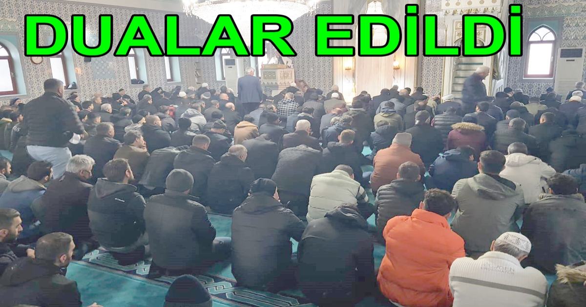 Şehitler için Kur’an okutuldu