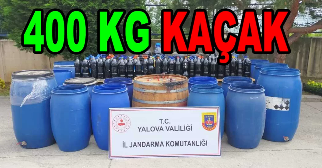 SERADA KAÇAK İÇKİ ÜRETİYORMUŞ